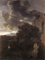 Poussin, Nicolas - Hagar and the Angel